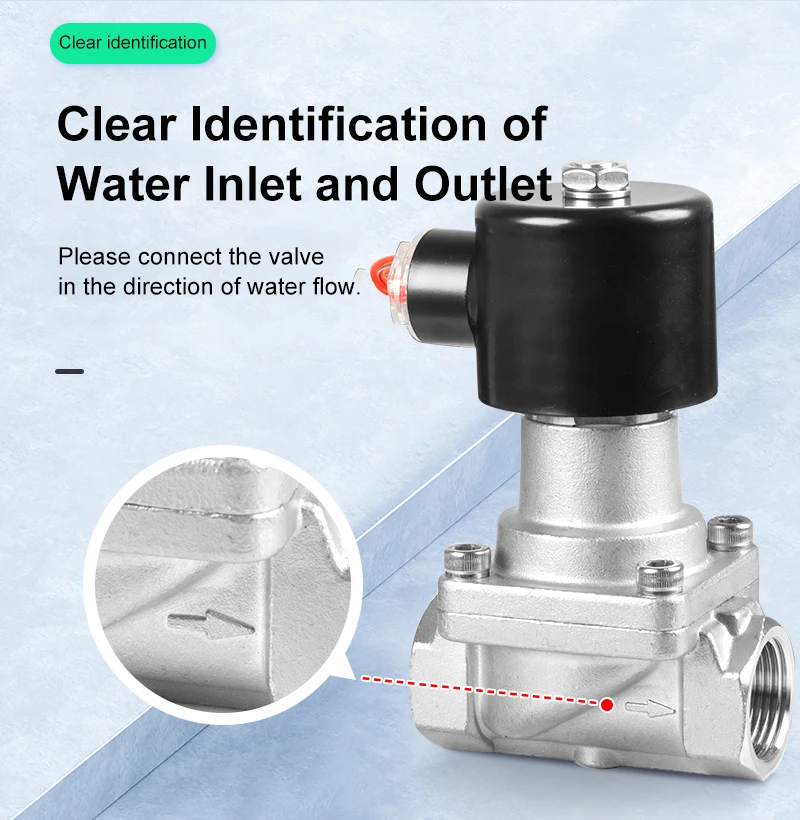 Hot sale works efficiently control sensitive AC220V stainless steel steam engine piston solenoid valve used for over steaming