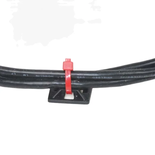 Нейлоновые кабельные стяжки TM30 30x30 Кабельные стяжки монтажное основание самоклеящиеся стяжки Нейлоновые кабели