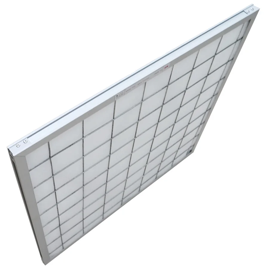 G3 G4 primary filter cotton filters with aluminum  frame paper frame purification unit filter screen