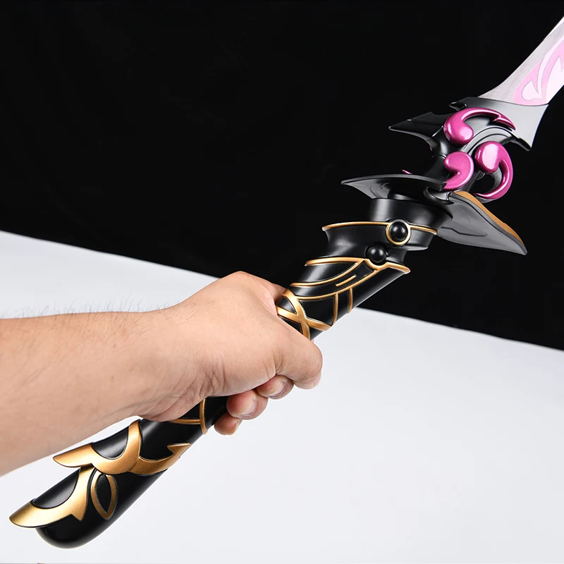 General Thunderbolt Genshin Impact Game Milk Flavor One Blade COS Animation Model Props Wooden Uncut