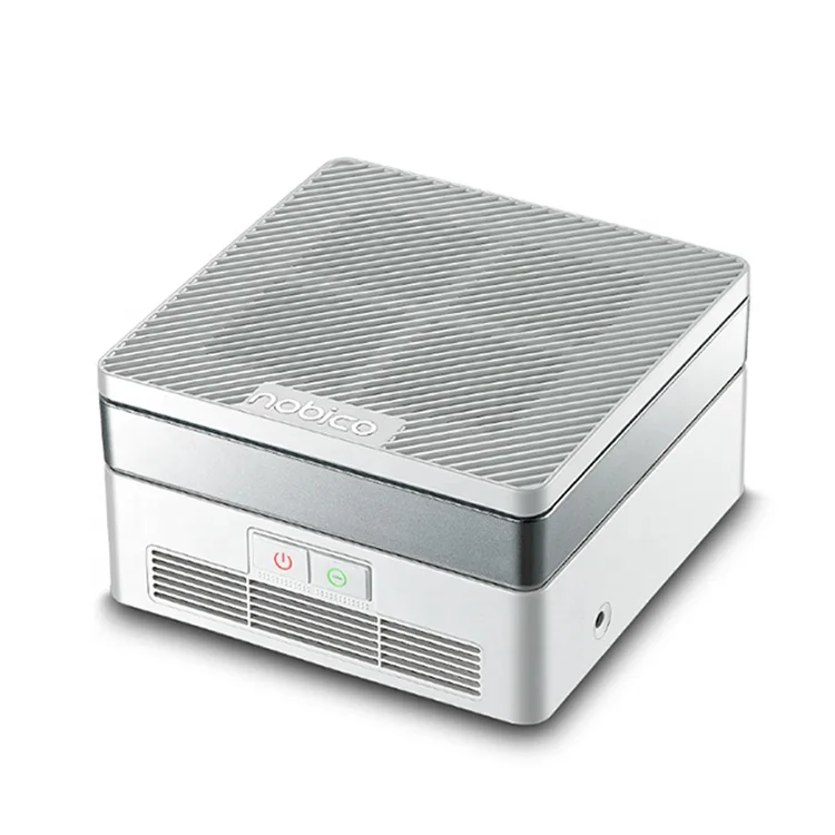 Desktop Car Air Purifier Negative Ion UV Lamp True HEPA Vehicle Air Purifier For Virus PM2.5