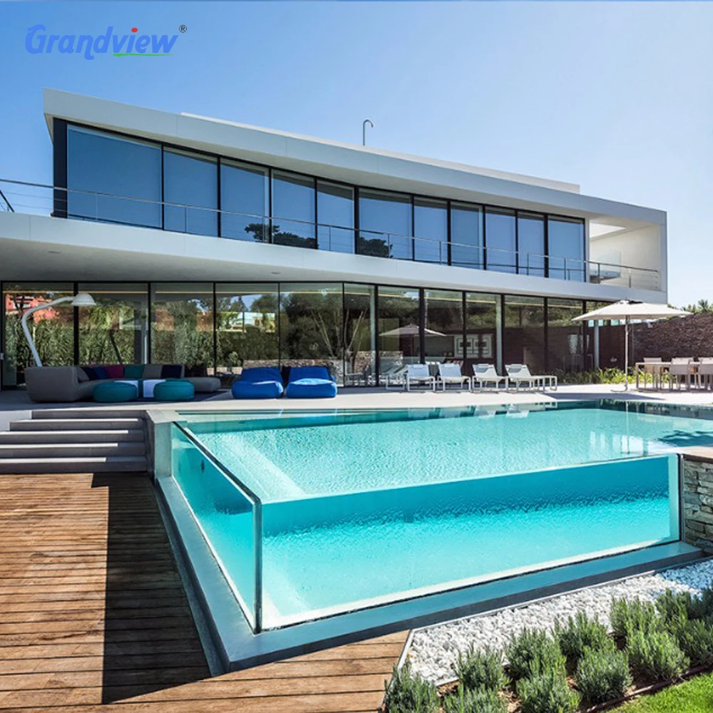 Transparent  acrylic thick plate acrylic glass sheet for swimming pools