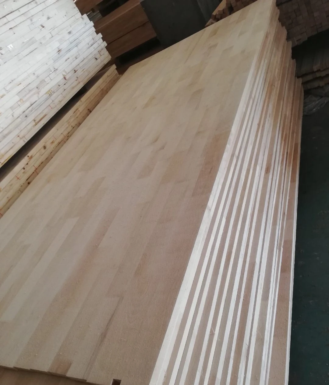 E0 E1  Fsc Certification Birch Finger Joint Board Birch Solid Wood 18Mm Thickness Edge Glue Board Furniture Panels