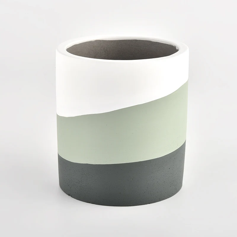 12oz cement candle jar for making wholesale