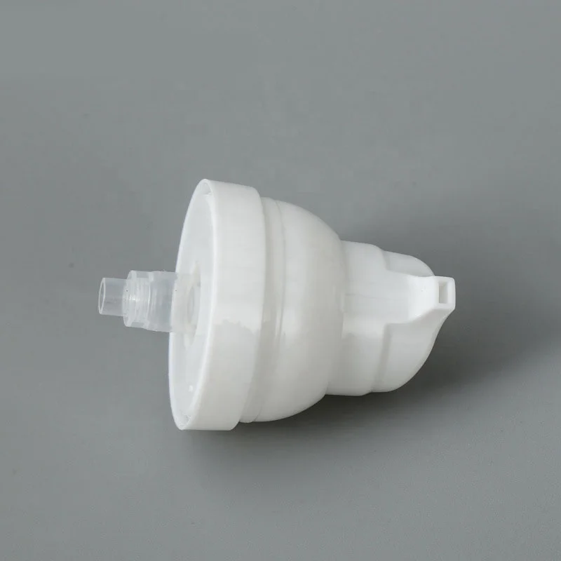 30ml 50ml 75ml White PP Plastic Airless Pump Bottle With Snap Lotion Pump Empty Cosmetic Container