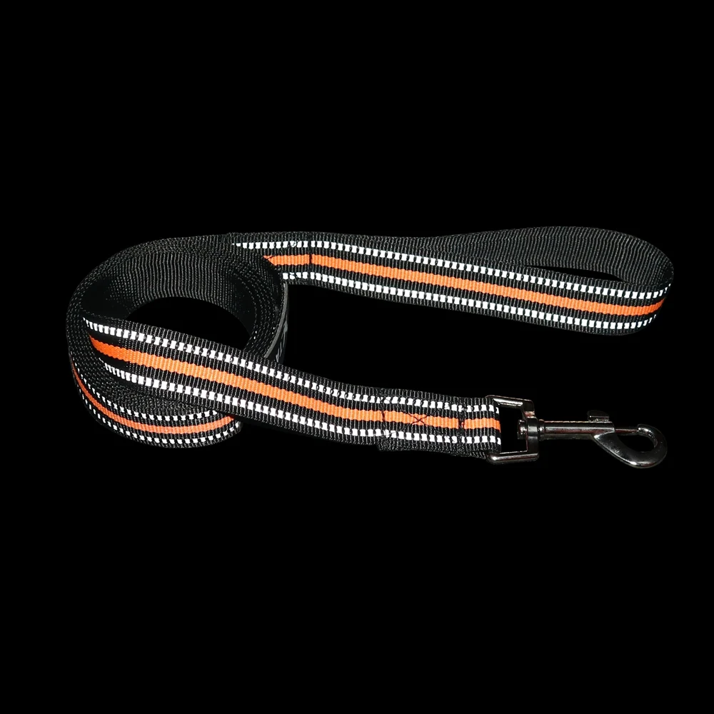 Factory wholesale highlight reflective nylon dog leash lead rope