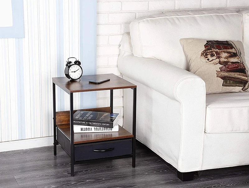 Отель Shagreen Открытый В индустриальном стиле антикварная французская прикроватная тумбочка Высокая космическая мебель