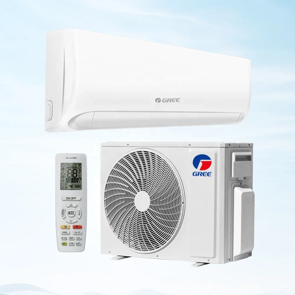 Gree 12000Btu Split Air Conditioners Home Ductless Inverter Gree AC Air Conditioner Wall Mounted R290 R454 Cooling Only Wifi