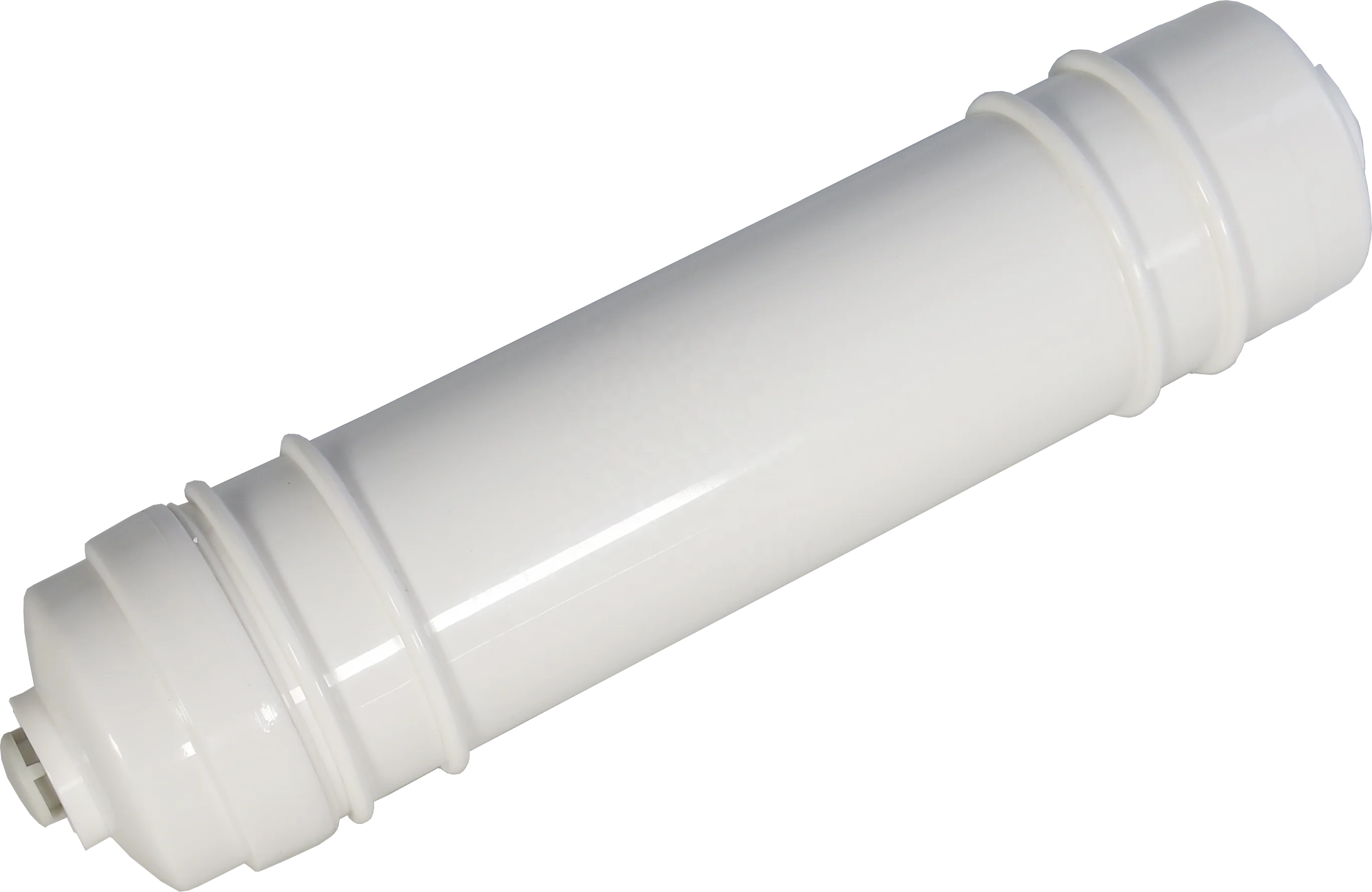 NSF Certified 1/4 inch Quick Connector Threaded Inline Coconut T33 Post Activated Carbon Water Filter for RO Filtration Systems