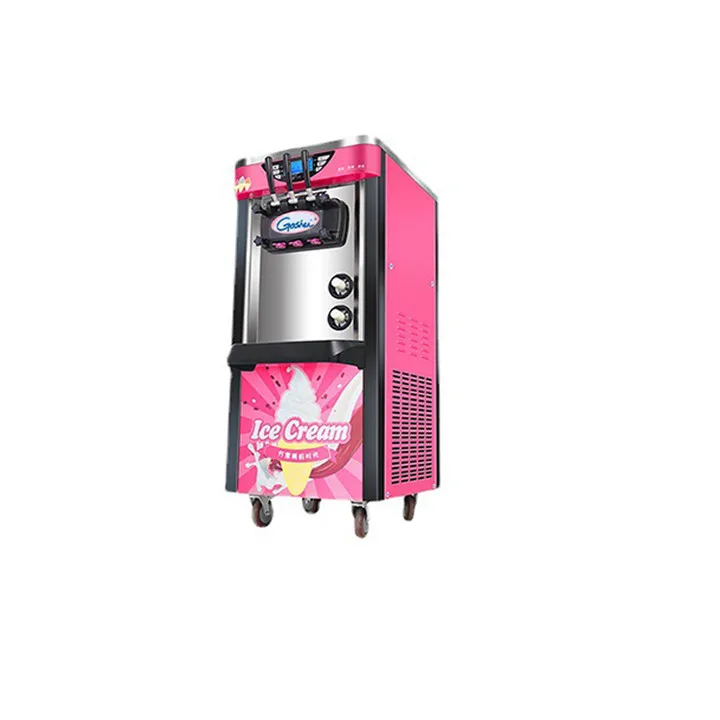 Soft Serve Ice Cream Machine Ice Cream Making Machine Stainless Steel Commercial Icecream Maker Soft Ice Cream Making Machine