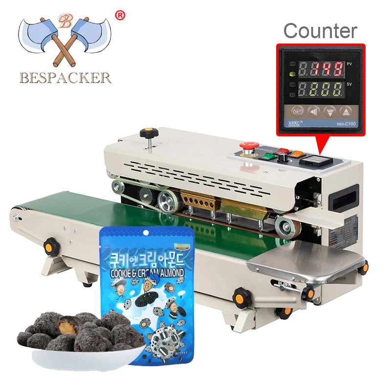 Bespacker FR-880 высокого качества 110v/220v Алюминиевая фольга мешок закаточная машина для