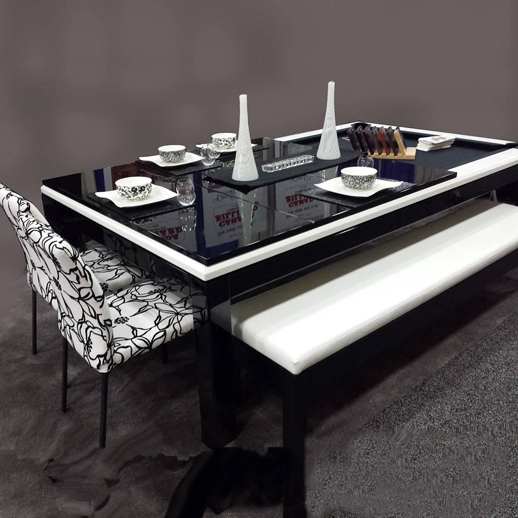 Factory Direct selling cheap hot selling indoor outdoor multi-functional family fusion dining pool table for sale