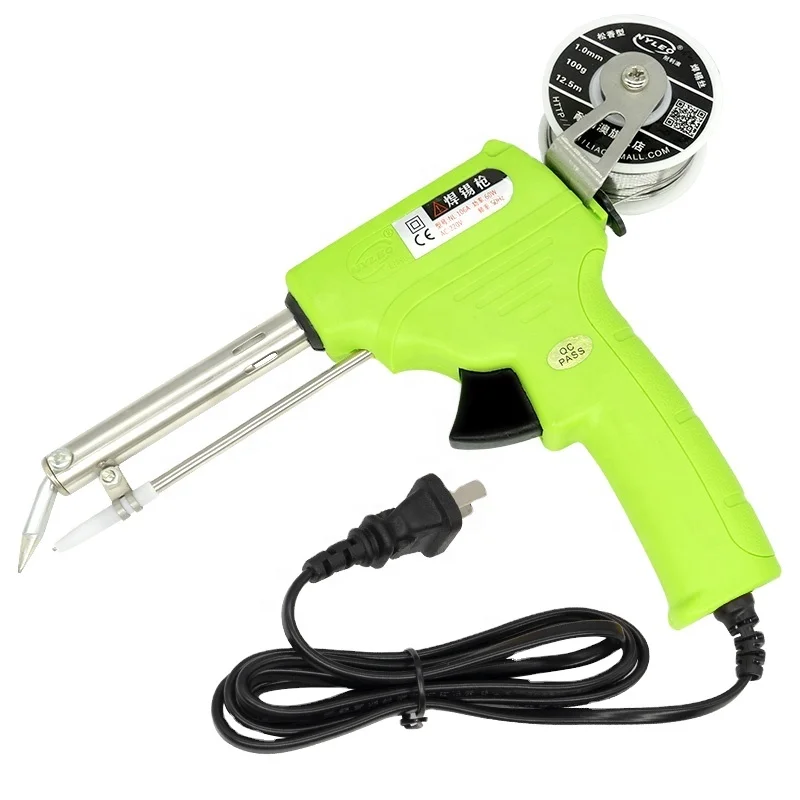 NYLEO 60W Electric Soldering Iron Kit Automatic Send Tin soldering Gun Solder Station Wire Welding Tools
