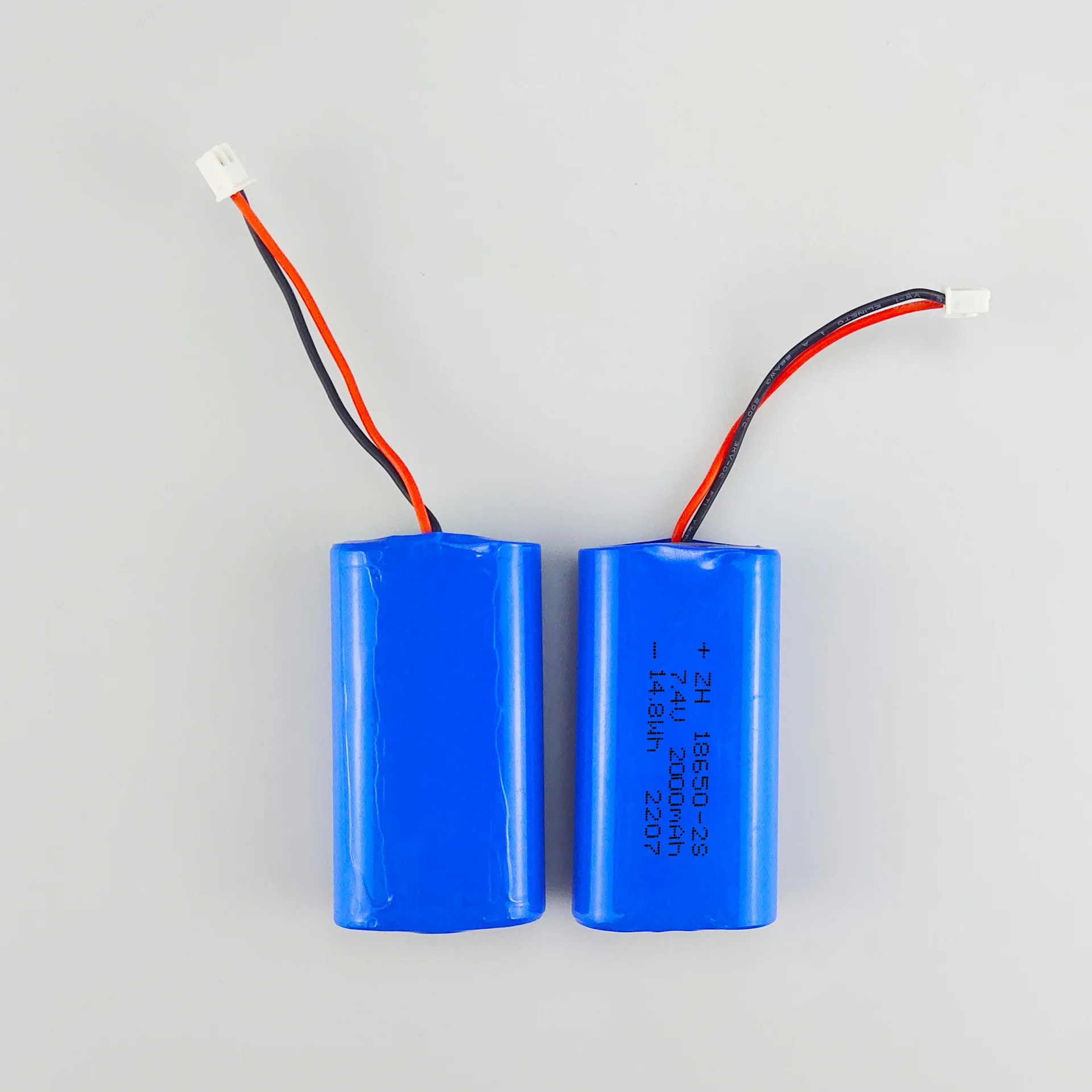 Customized large capacity 18650 3C 2000mAh lithium battery pack 3.7V 7.4V 14.8V 22.2V