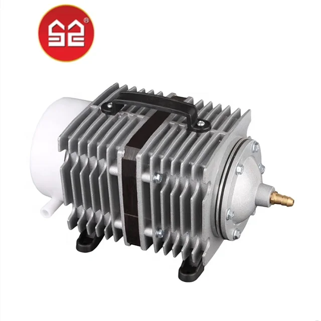 SUNSUN ACO Electrical Power Magnetic Air Pump High Compressor Quiet Home Silent Aquarium Aluminum High Pressure Piston Air Pump
