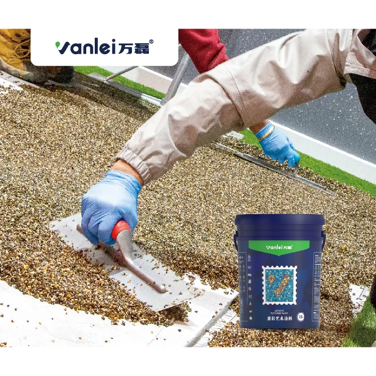 Resin Washed Stone Kit High Permeable Clear Epoxy Resin Bound For Outdoor Floor Coating