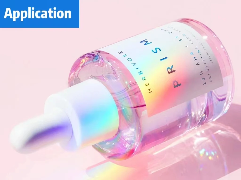 SZJOHNSON  China factory 50 Micron Bright Metallized BOPP Single Sided with rubber self adhesive film