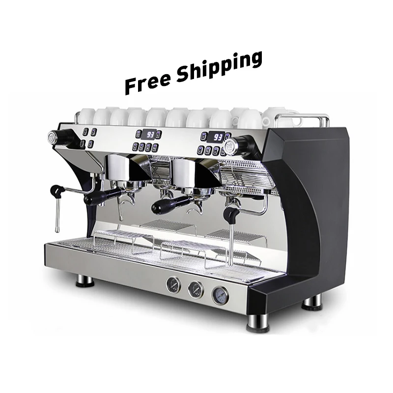 Free Shipping Gemilai Maquinas de Cafe Barista Commercial Coffee Maker expresso Espresso Coffee Machine for cafes