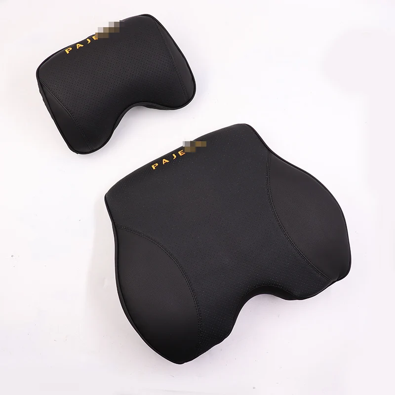 
Memory foam headrest black Car modification Memory cotton High quality wholesale for Mitsubishi Pajero V97 v93 v98 v95 v87 