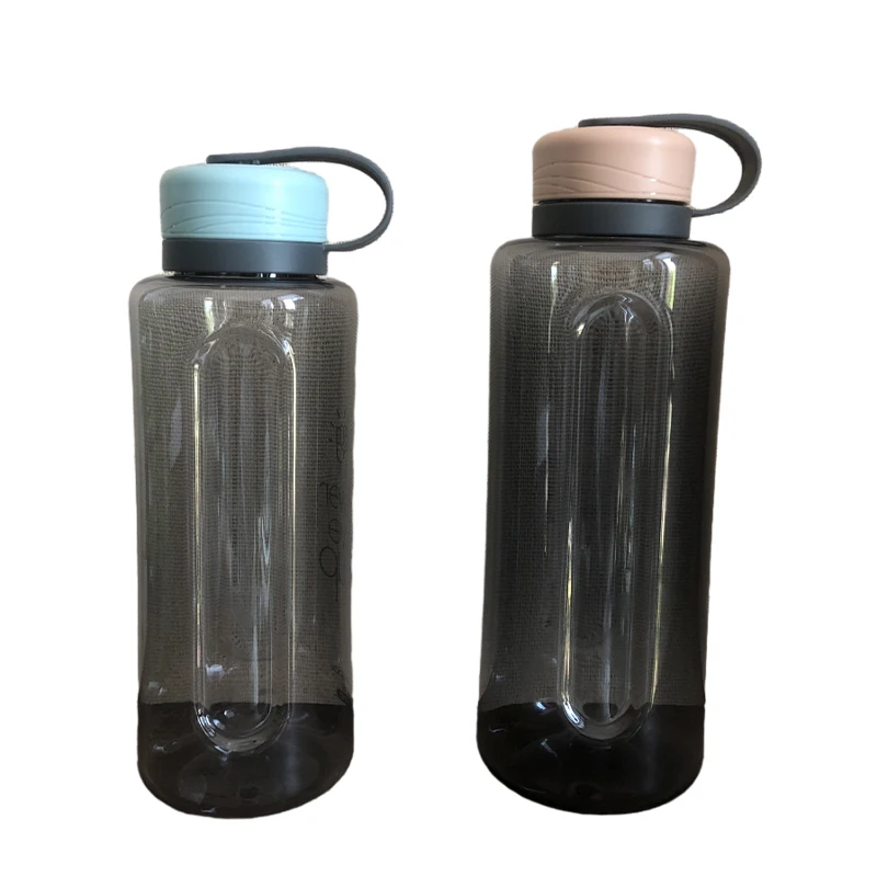 Source Factory Plastic Water Bottle Bpa Free Portable Large Capacity Clear Sports Bottles With Custom Logo