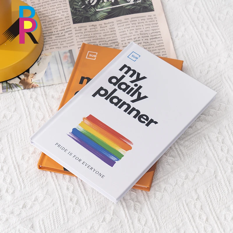 Newest Stylish Hard Cover Daily Planner Undated Weekly Monthly Life Planner Agenda Planner Notebook