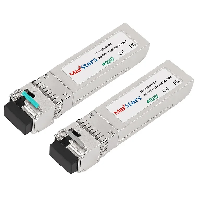 oem/odm logo 10g bidi sfp 40km Sfp+ SingleMode 10G-ER Simplex LC 1270nm/1330nm module Optical Transceiver