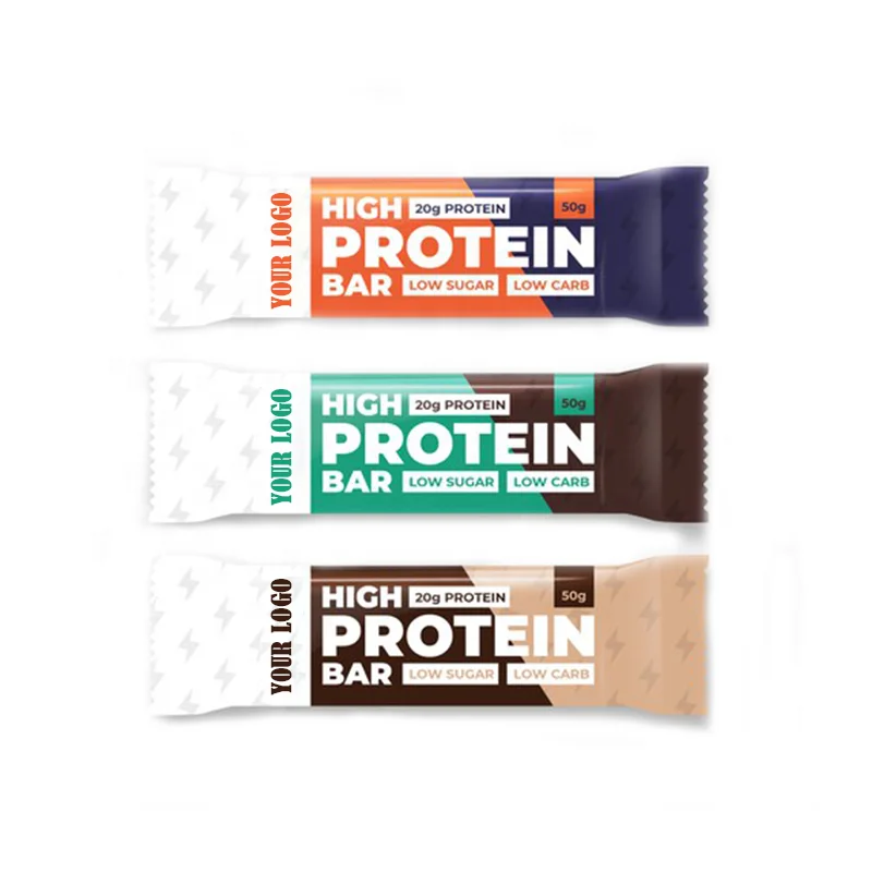 Oem Health Supplement Private Label Manufacturer Supplier Nutrition Bar Organic High Protein Bars Bulk