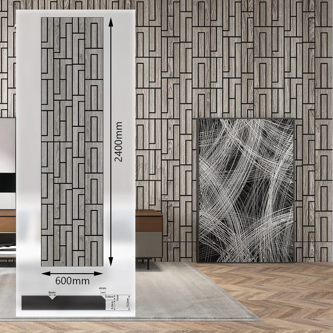 Factory wholesale indoor wall and ceiling decorative soundproofing wood slat constructions wood panels