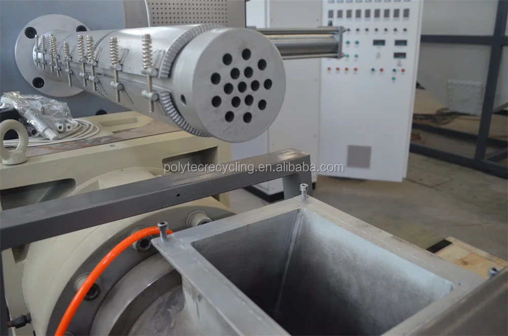 
Plastic Granulator Rigid Plastic Flake Scrap Granulating Recycling Machine Line 