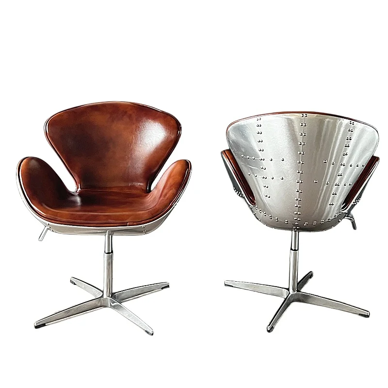 Ретро промышленный стул Авиатор в стиле лофт для гостиной диван