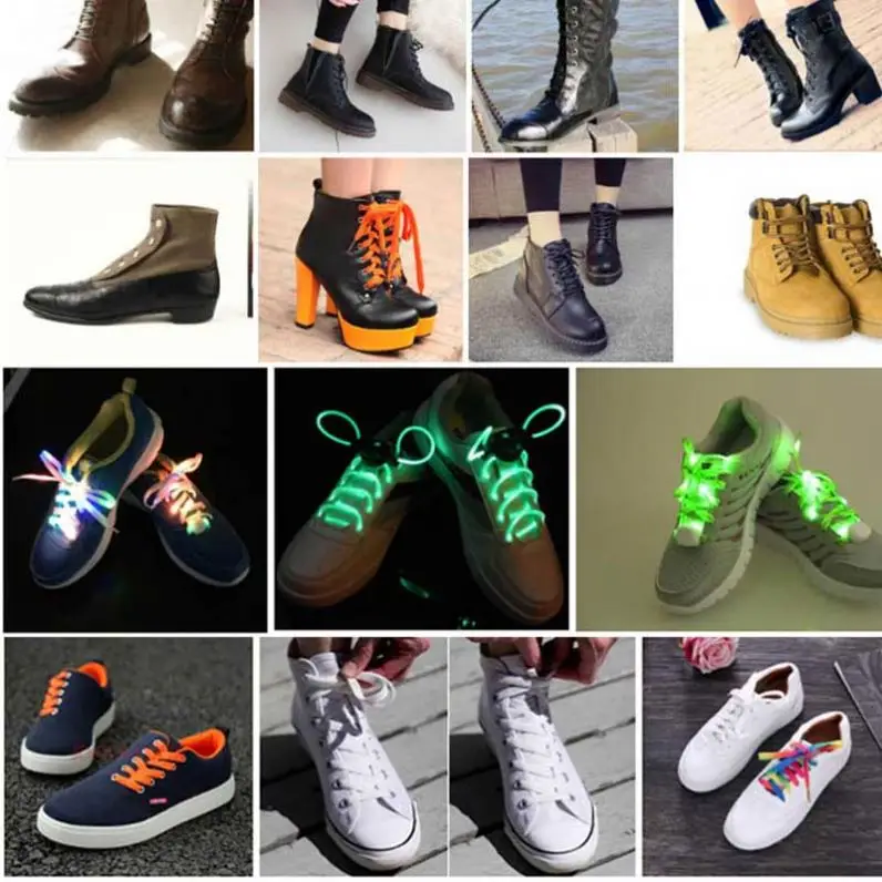 Elastic Shoelace Magnetic Silicone Print Ribbon Flat Wholesale Decoration Shoe laces drawcords