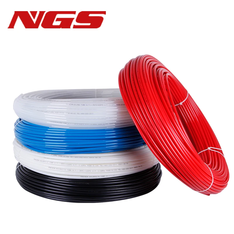 High Pressure Water Hoses Transparent Plastic Tubes Polyamide   OD 4mm 5mm 6mm*1 8mm 10mm 12mm 14mm 16mm