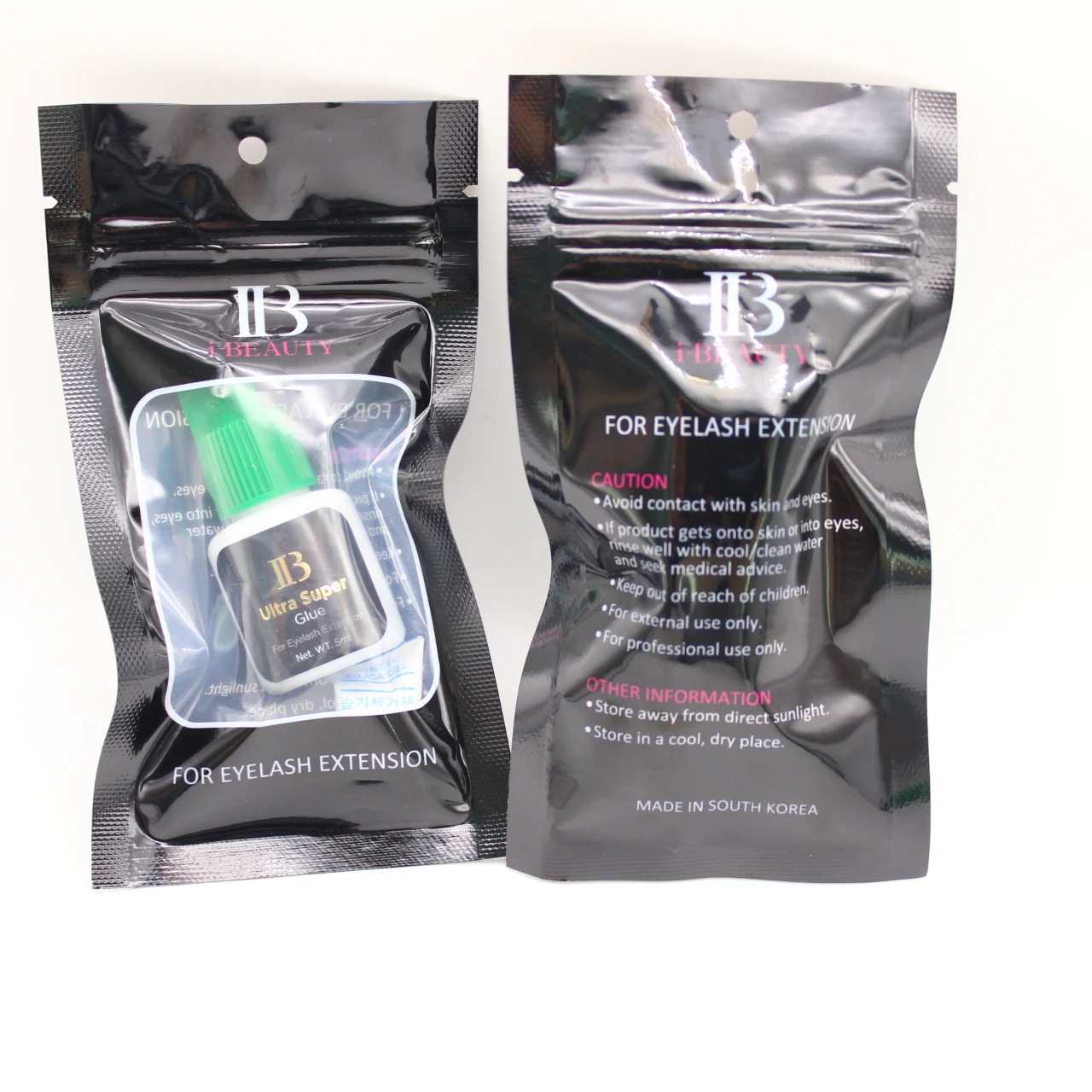 Высокое качество, Длительное Действие, быстро сохнут, IB(ibeauty) Крайне низкий уровень супер клей для наращивания ресниц ресницы расширения IB клея с зеленой крышкой