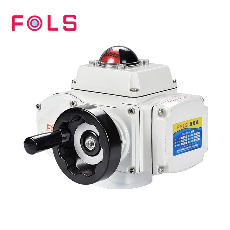 Exquisite craftsmanship electrical butterfly valve exhaust water actuators/Electric valve actuator