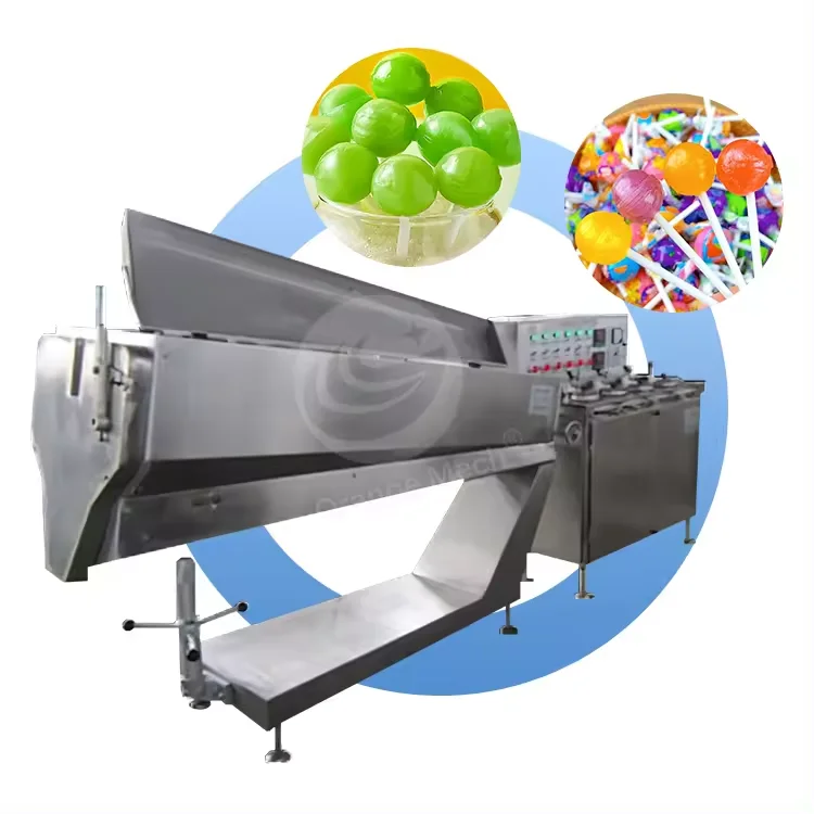 Fully Automatic Sweet Hard Lollipop Candy Depositing Multi Function Lollipop Production Line Lollipop Making Machine