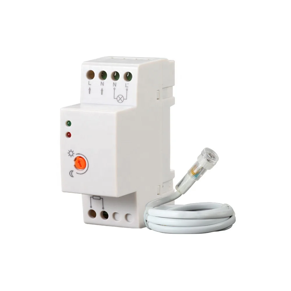 3 Years Warranty IP65 Waterproof Mini Grey 20A ST308 photocell light control sensor  day night on off  switch 220V