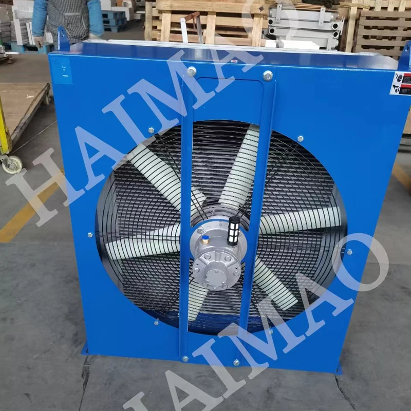 Factory custom air to air plate fin radiator gas cooler with filter