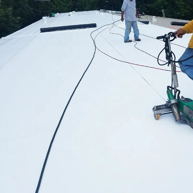 high polymer 60mil TPO waterproof membrane roofing sheet basement for single-ply membrane commercial roofing