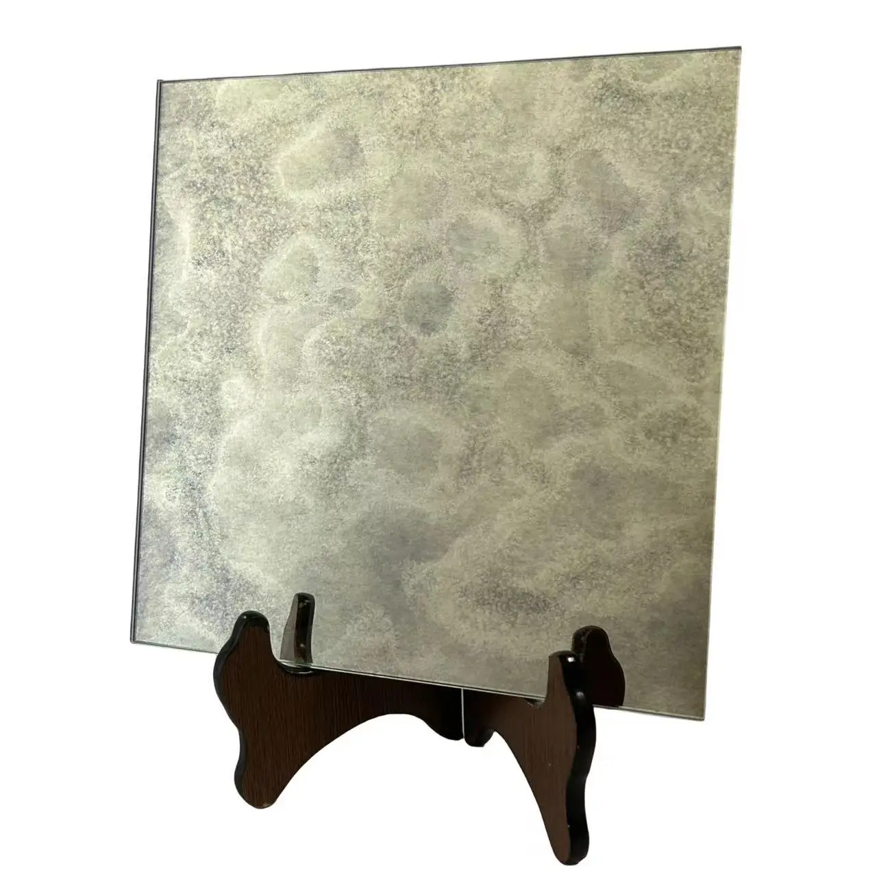China Manufacture High Quality Flat Sheet Mirror Tiles Unique Design Style Art Wall Furniture Decorative Antique Mirror Glass
