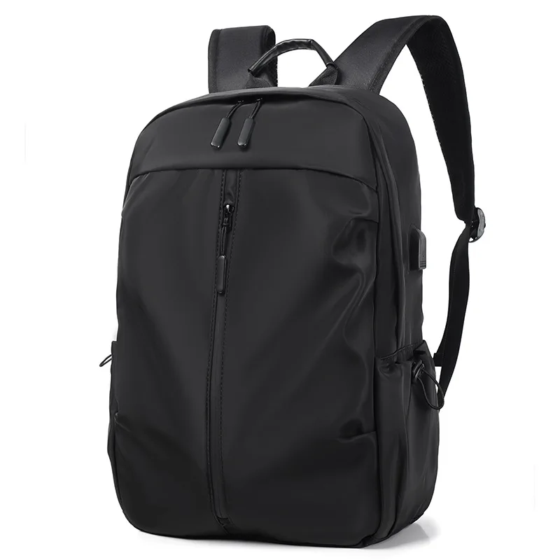 15.6 Inch Cheap Comfortable Travelling Trip Laptops Gym Bagpack College Daypack Multifunctional Storage Zipper Women Black Male