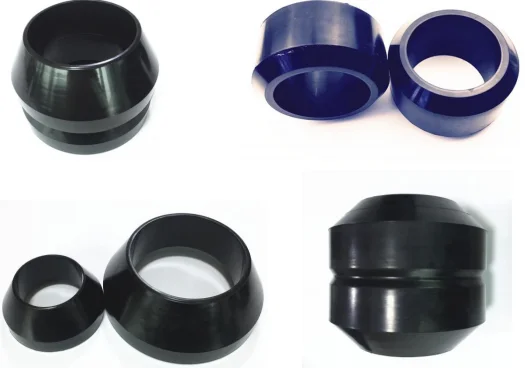 China supplier SHQN custom rubber packer element good hardness elastic black NBR FKM HNBR oil packer