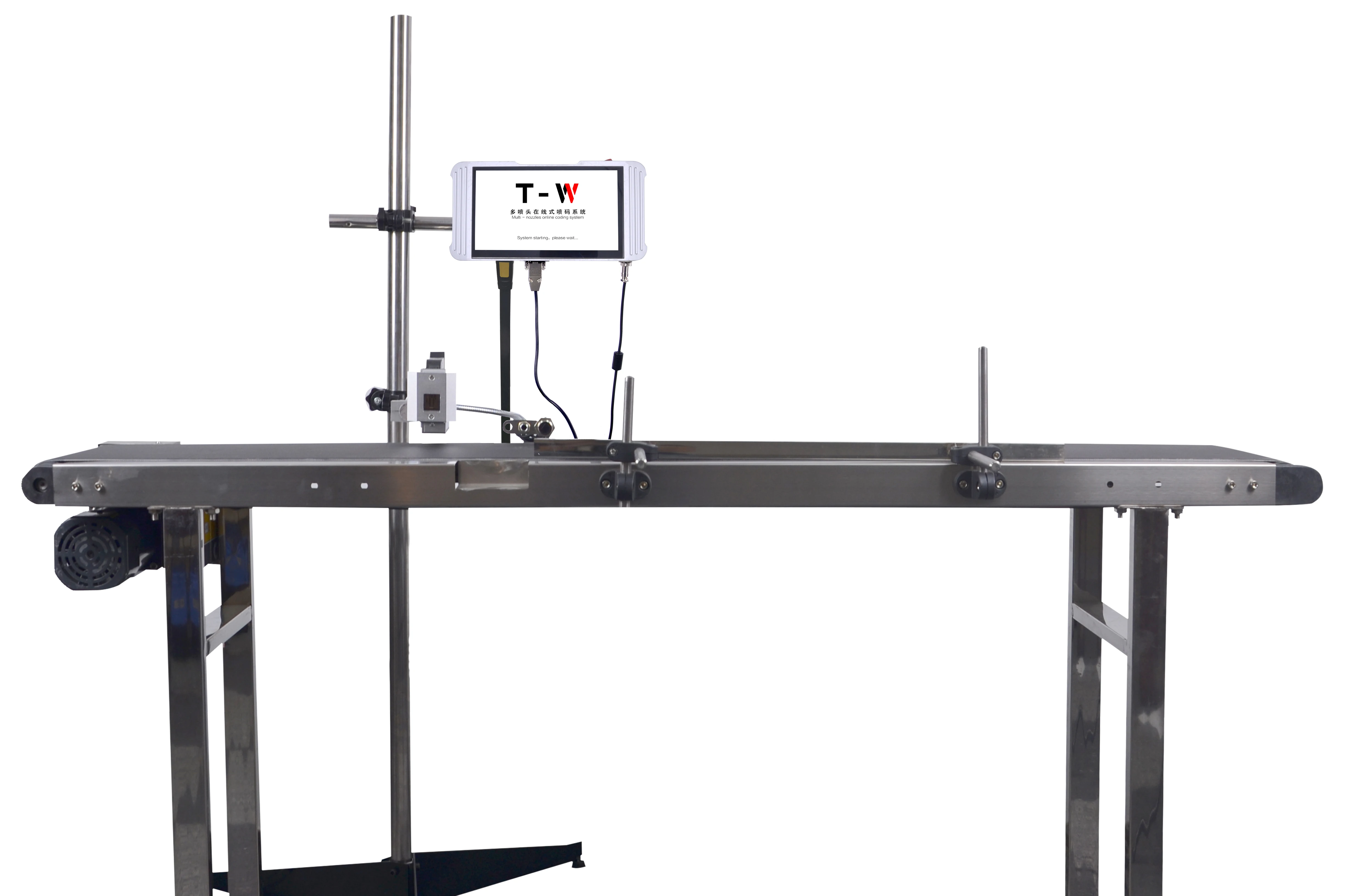 Multiple color inkjet printers packaging, industrial inkjet printer production lines, inkjet machines
