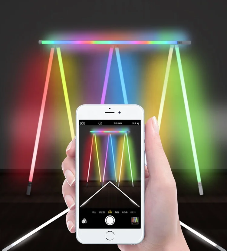 Китай оптовая продажа 320 градусов заполняющий свет 0 6 м 9 1 2 RGB рабочий лампа меняющая цвет