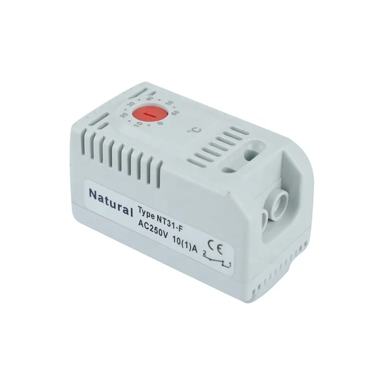 Natural NT-31Temperature switch Adjustable Thermostat bimetal thermostat , 0-60 Degree Industrial Thermostat