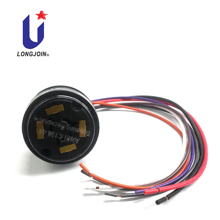 NEMA  7 PIN Twist-lock Photocontrol Receptacle JL-240XA-14