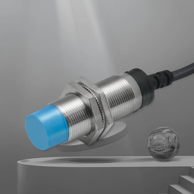 IM18 Proximity Switch Inductive Proximity Sensor Detection Switch NPN/PNP NO NC 1-18mm Detection Distance Metal Sensor Switch