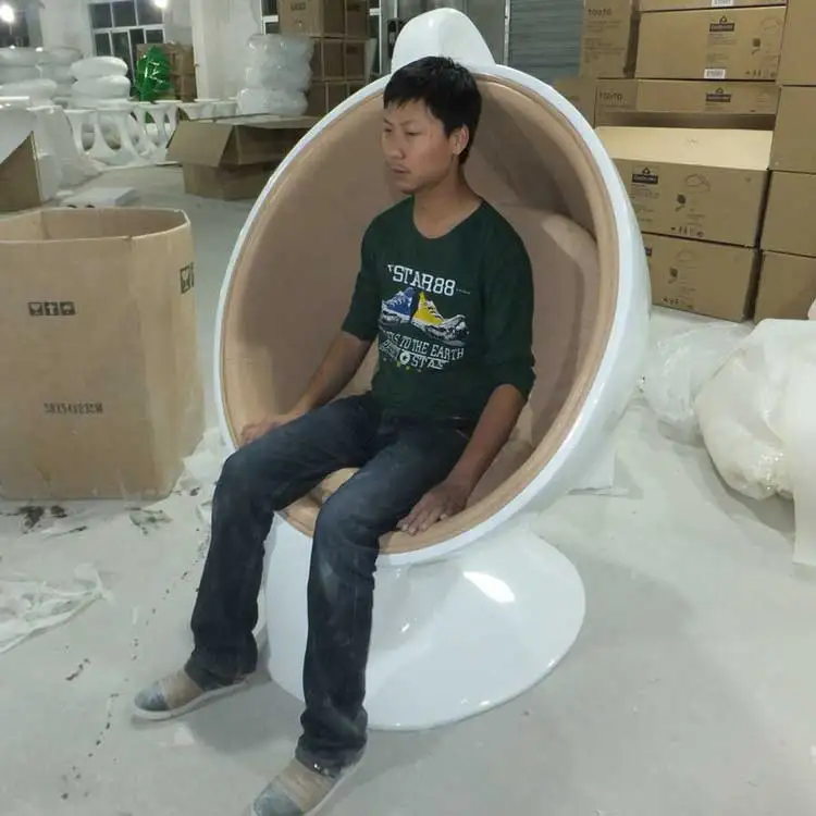 Y076 Fiberglass Modern Coffee shop chairs leather  for coffee shop