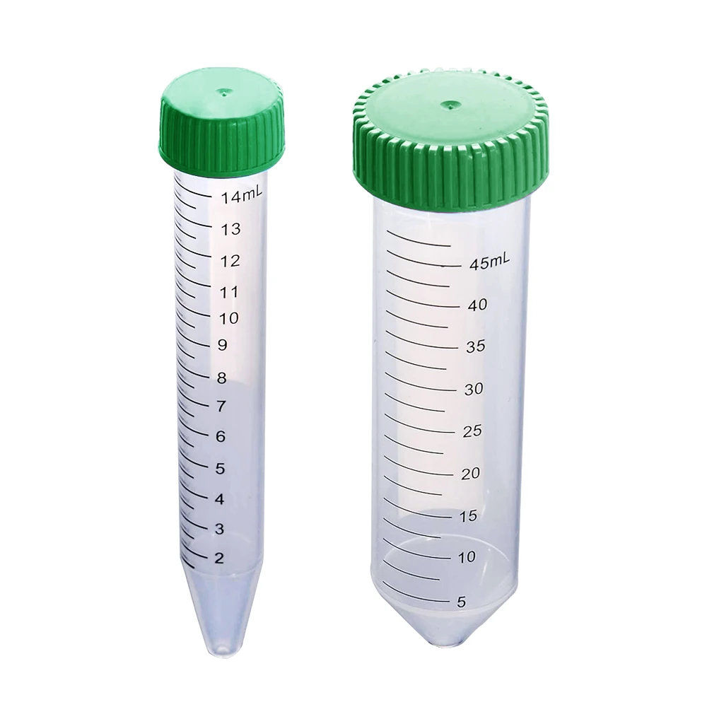 High Quality Disposable Plastic 15ml 50ml Leak Proof Centrifuge Tube For Lab Use