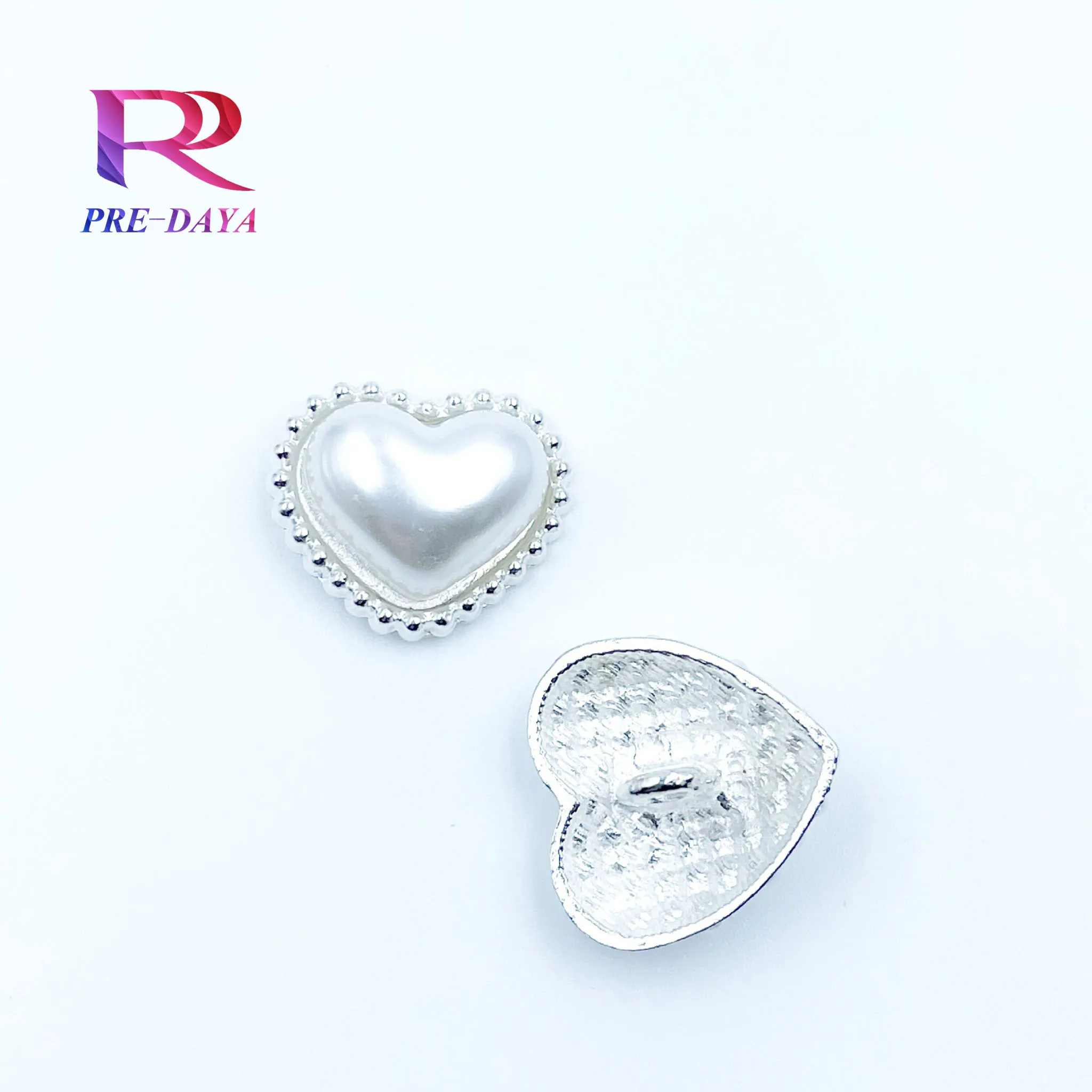 High quality spot flat pearl rivet studs high gloss flat pearl buttons rivet