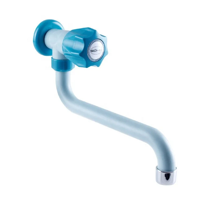 One way abs pvc plastic water faucet bib tap for polo ptmt bibcock